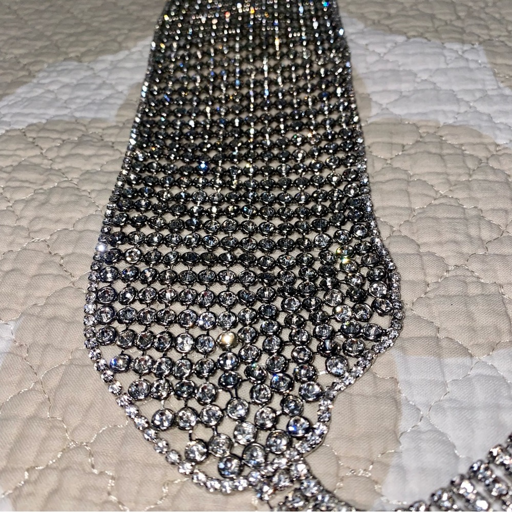 ZARA Rhinestone Belt - Picture 6 of 13